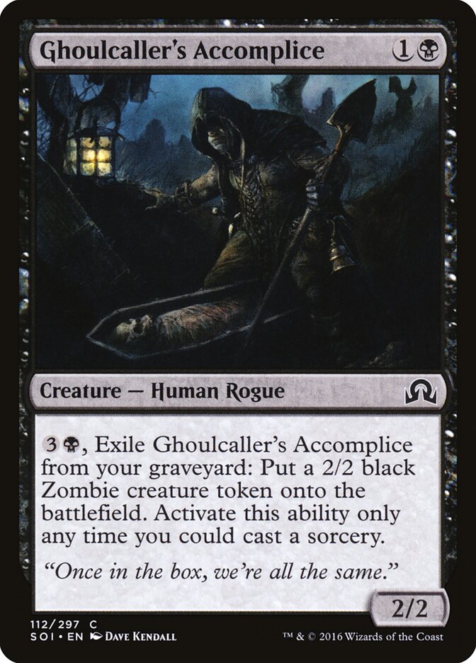 Ghoulcaller's Accomplice card front