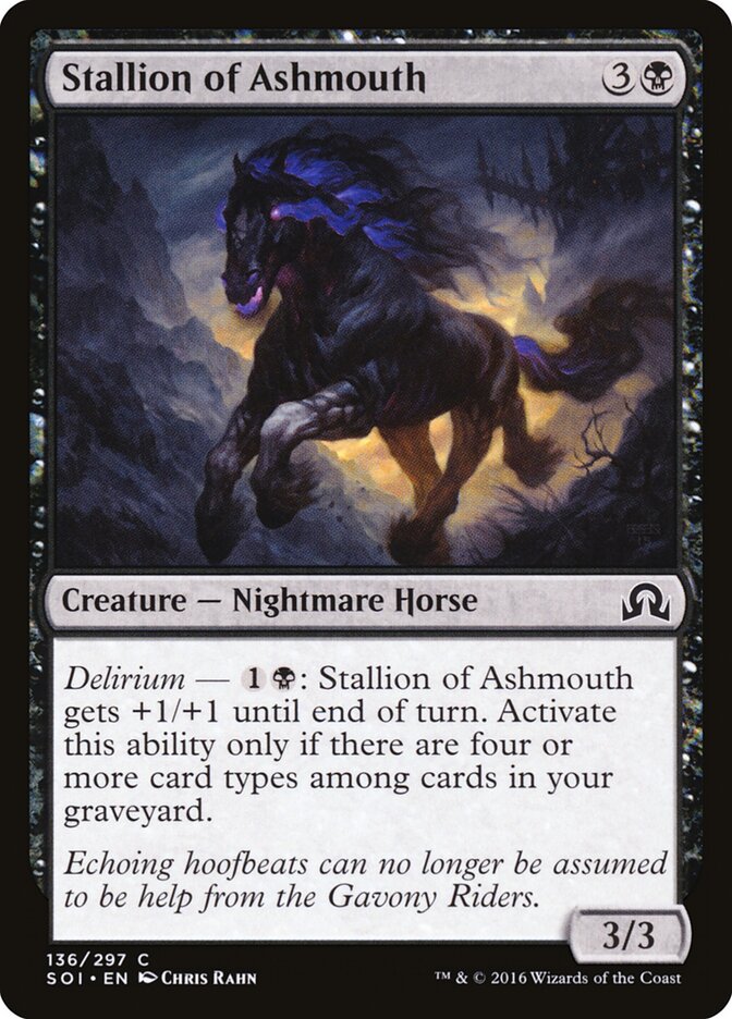 Stallion of Ashmouth card front