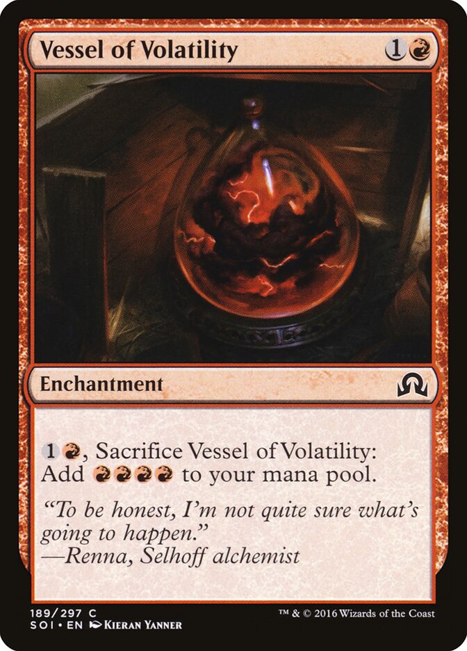 Vessel of Volatility card front