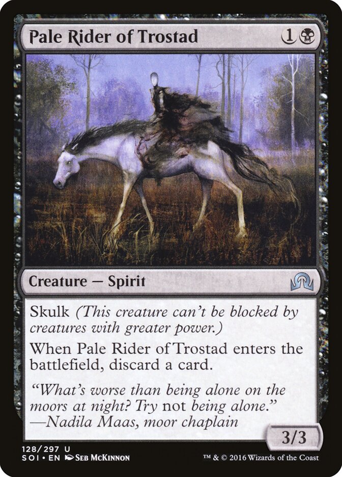 Pale Rider of Trostad card front