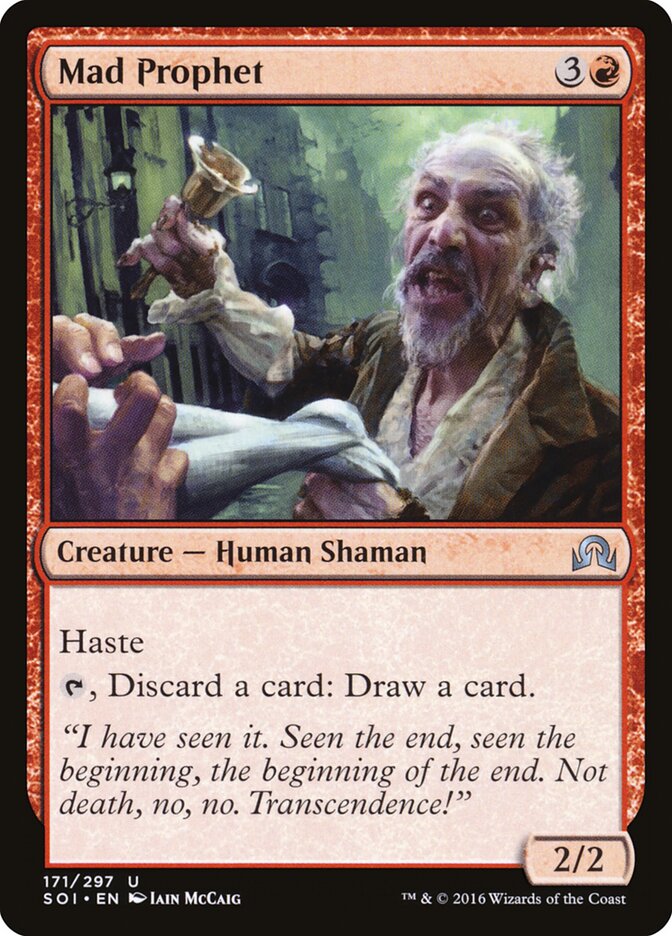 Mad Prophet card front