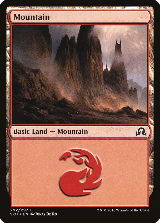Mountain card front