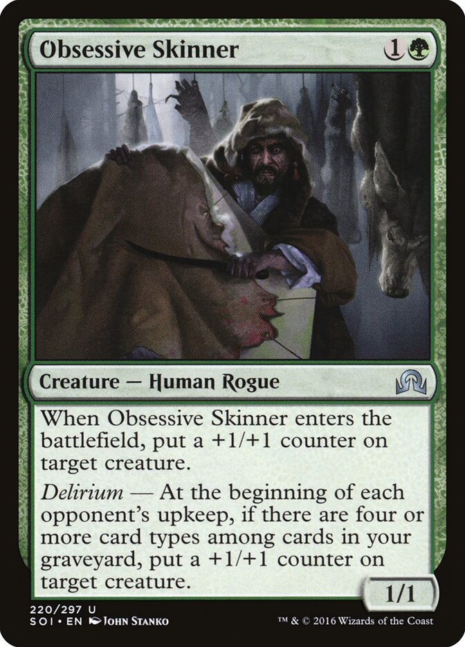 Obsessive Skinner card front