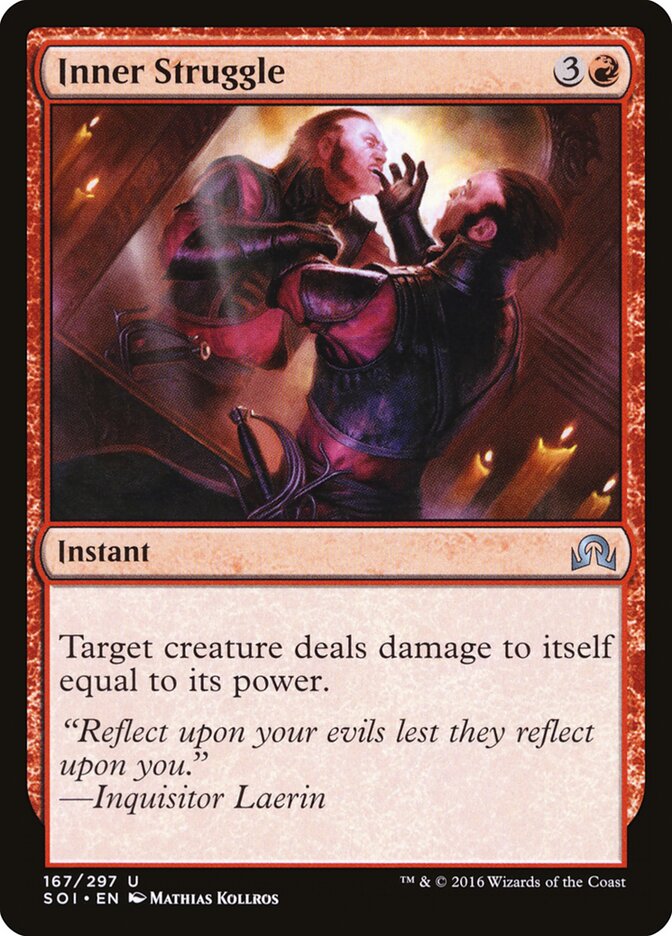 Inner Struggle card front