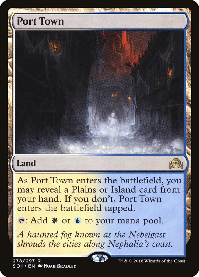 Port Town card front