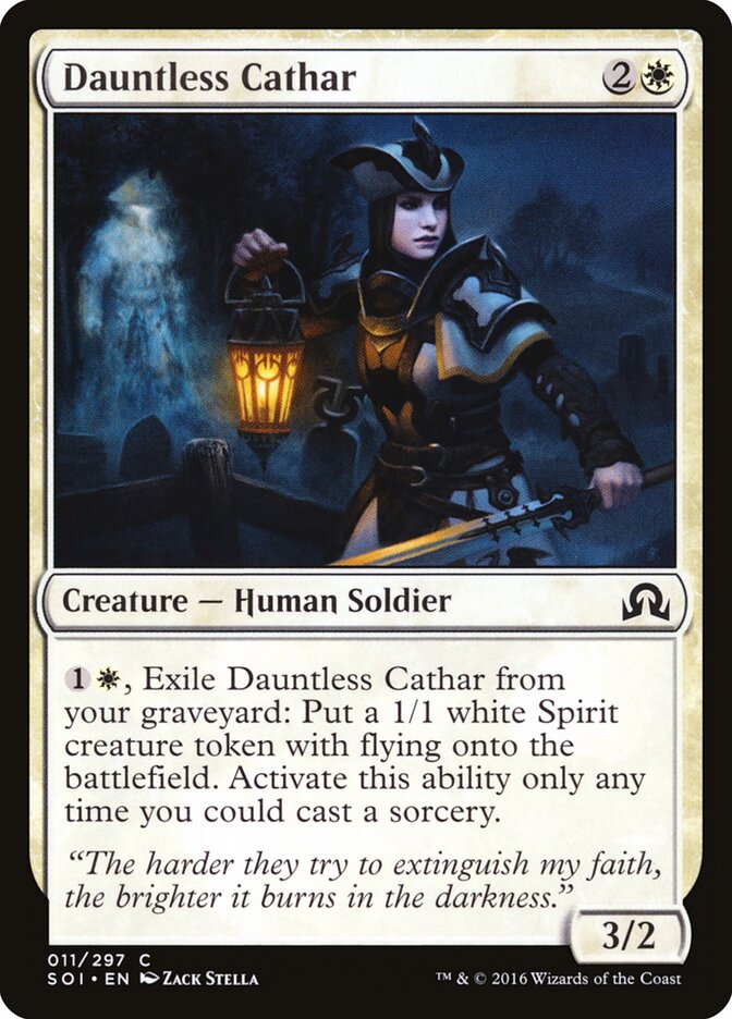 Dauntless Cathar card front