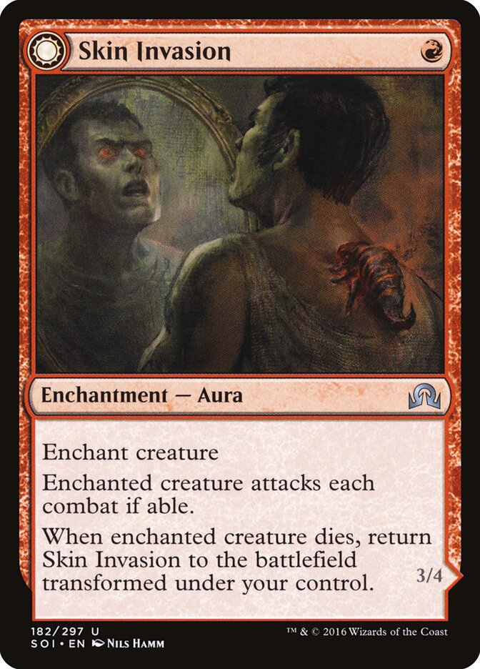 Skin Invasion card front