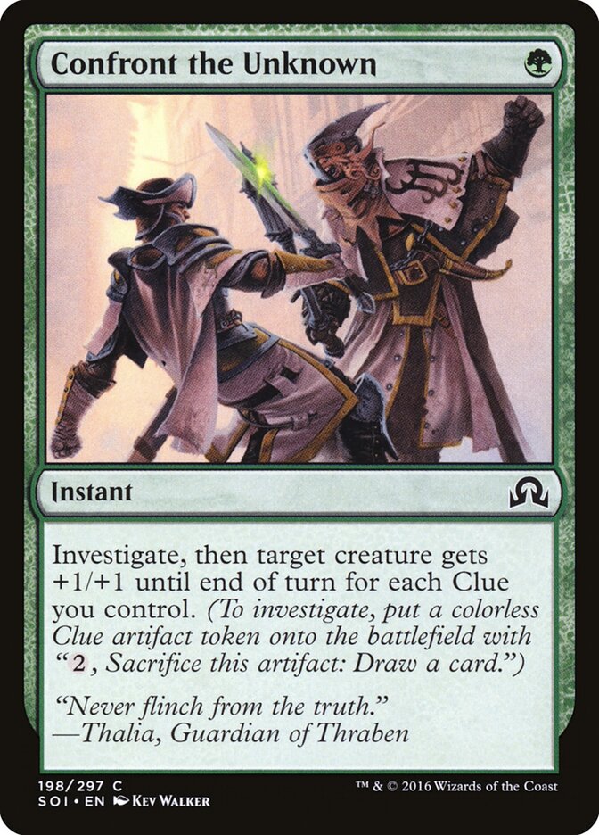 Confront the Unknown card front