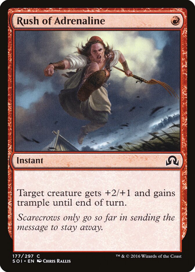 Rush of Adrenaline card front