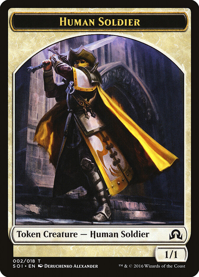 Human Soldier card front