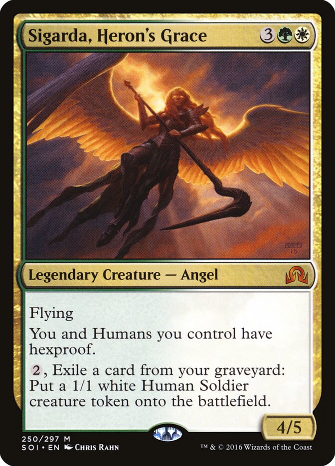 Sigarda, Heron's Grace card front