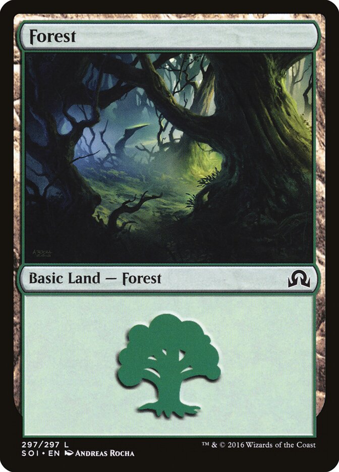 Forest card front