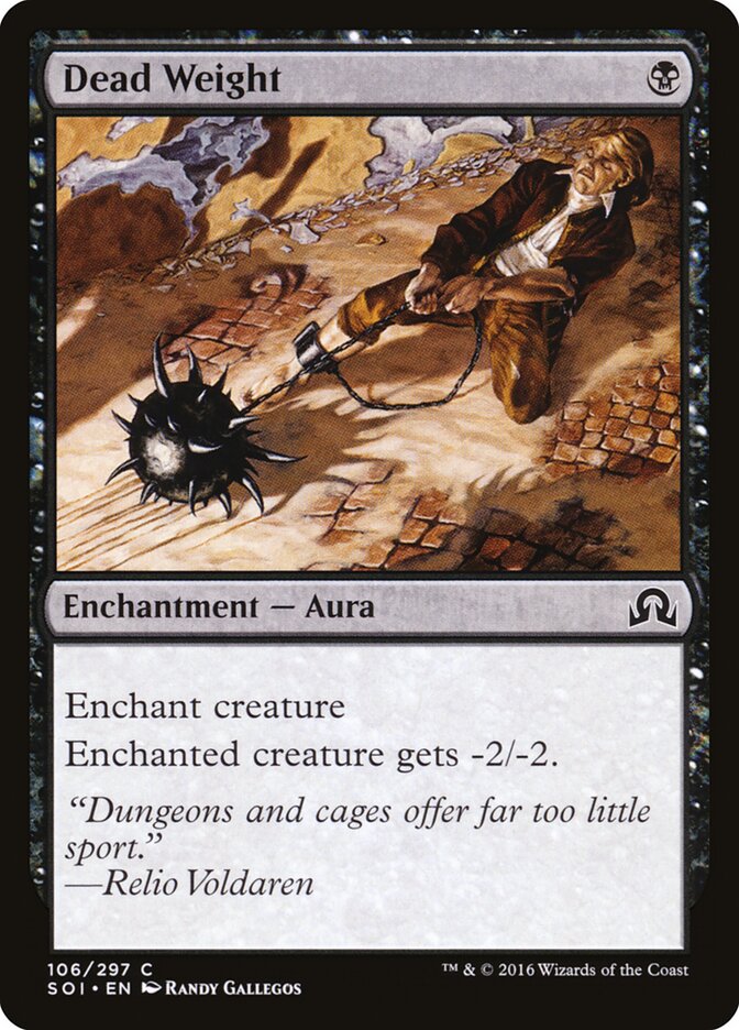 Dead Weight card front