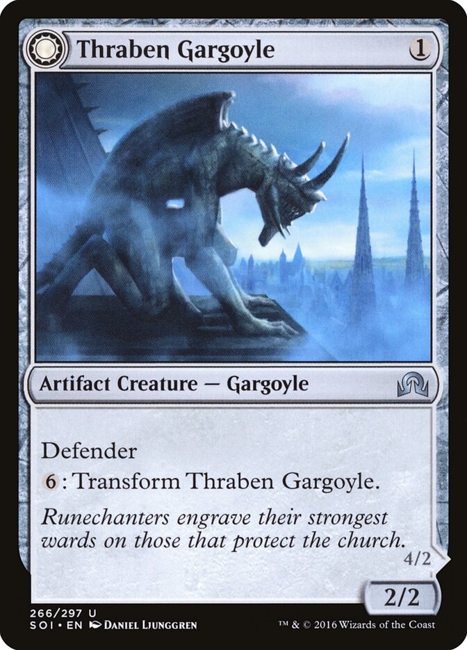Thraben Gargoyle card front