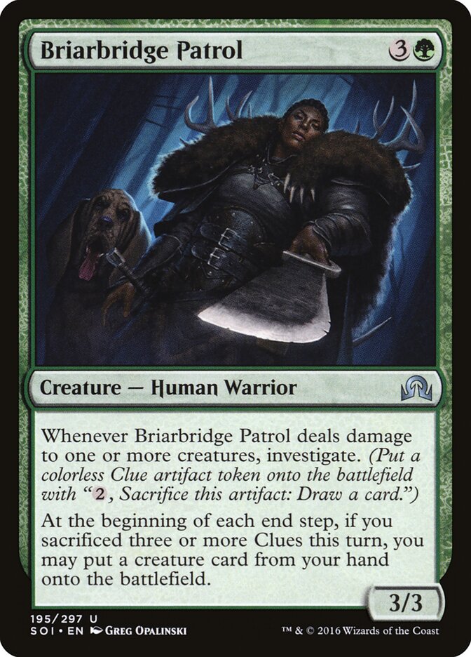 Briarbridge Patrol card front