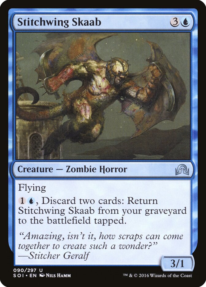 Stitchwing Skaab card front