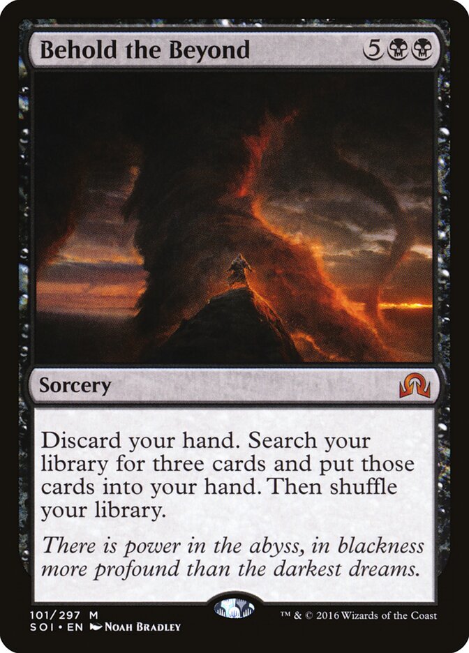 Behold the Beyond card front