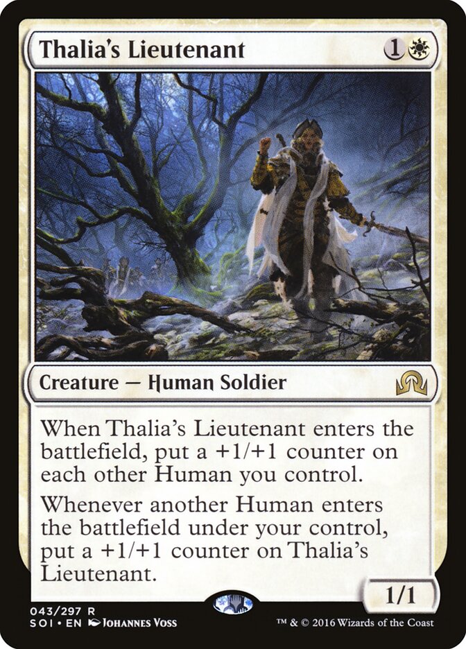 Thalia's Lieutenant card front