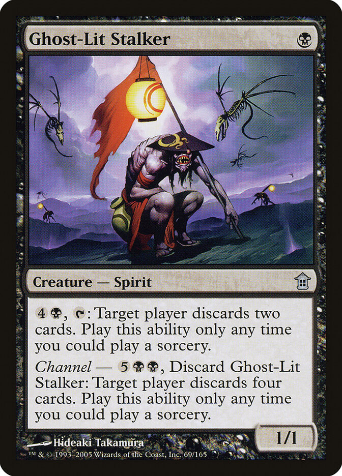 Ghost-Lit Stalker card front