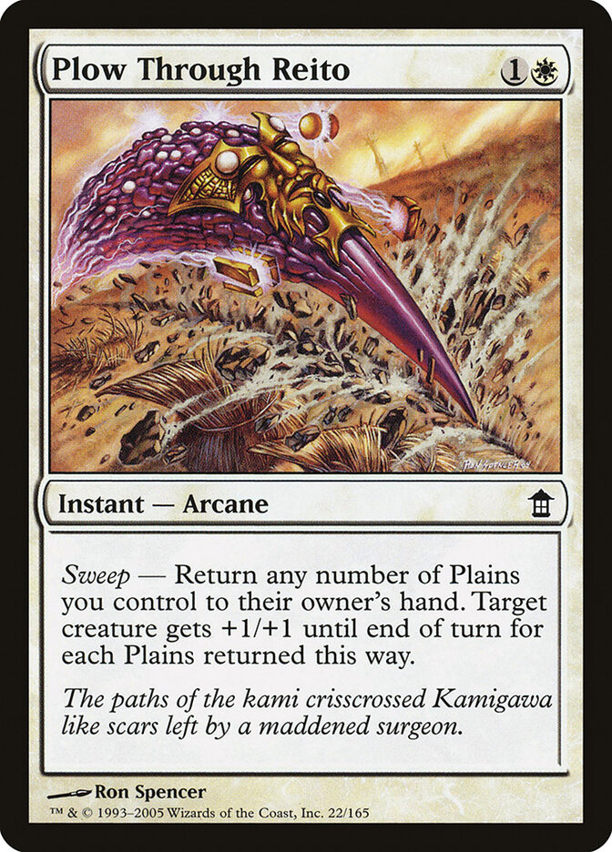 Plow Through Reito card front