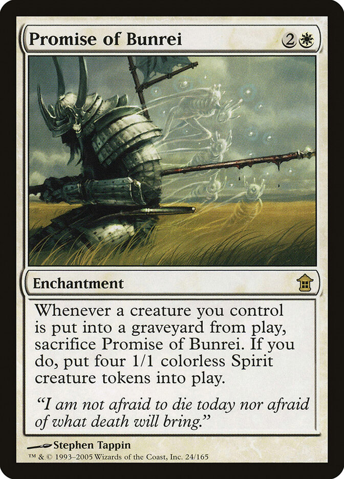 Promise of Bunrei card front