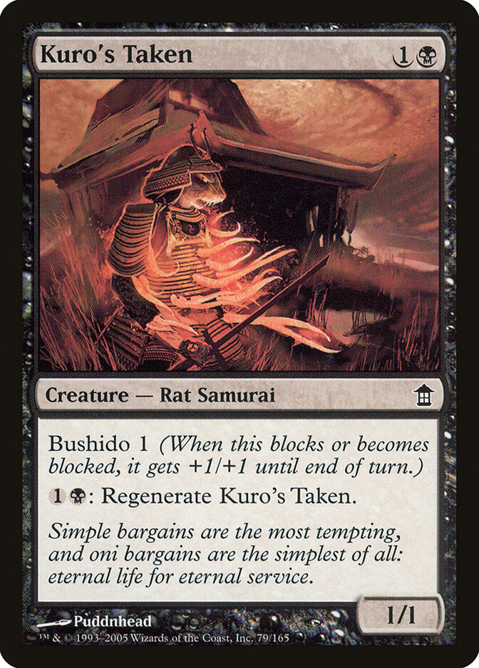 Kuro's Taken card front