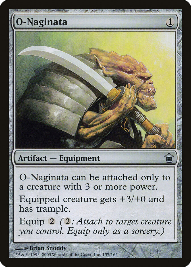 O-Naginata card front