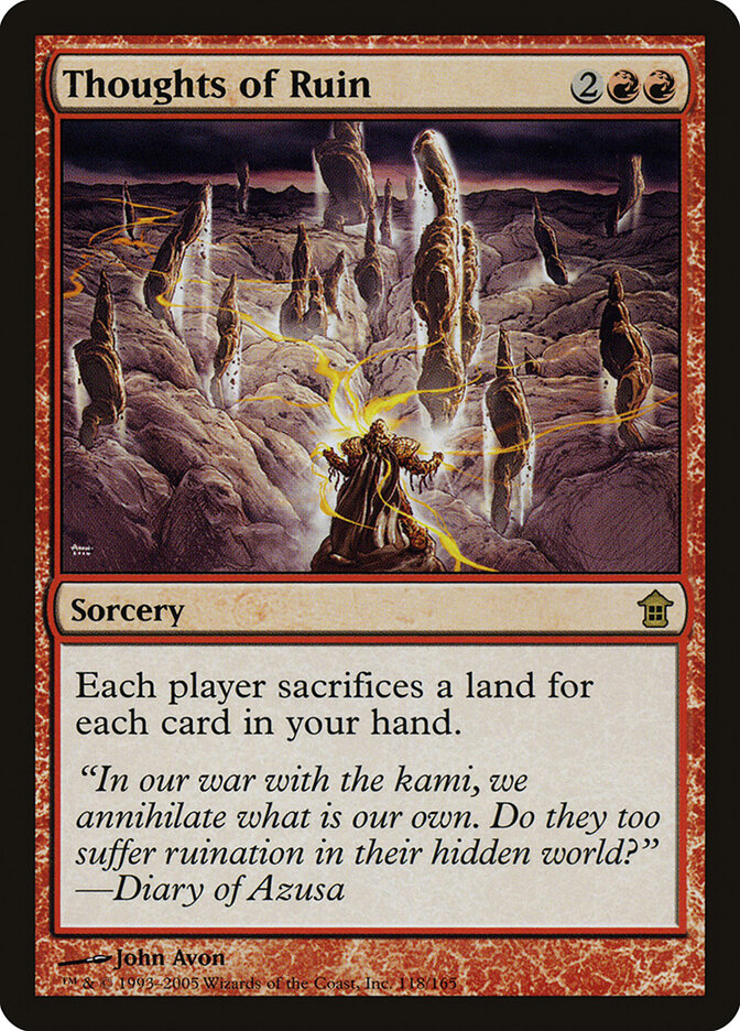 Thoughts of Ruin card front