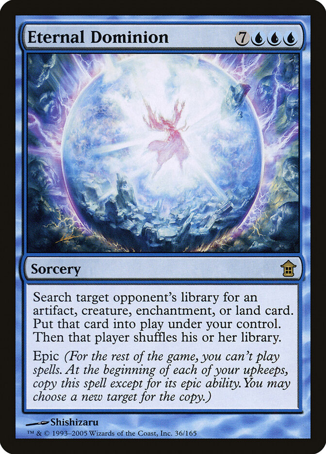 Eternal Dominion card front
