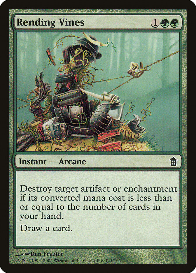 Rending Vines card front