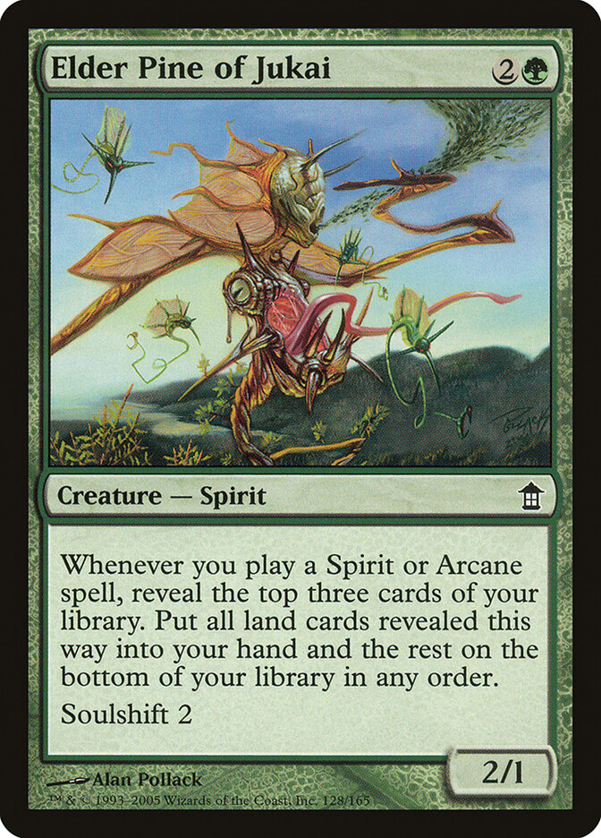 Elder Pine of Jukai card front
