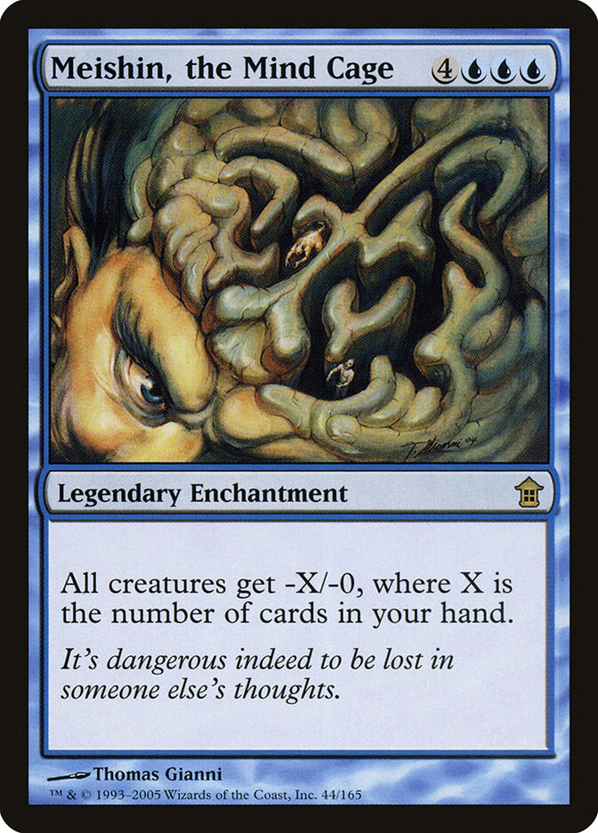 Meishin, the Mind Cage card front