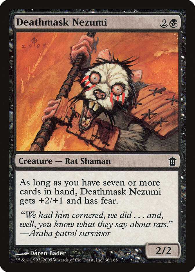 Deathmask Nezumi card front
