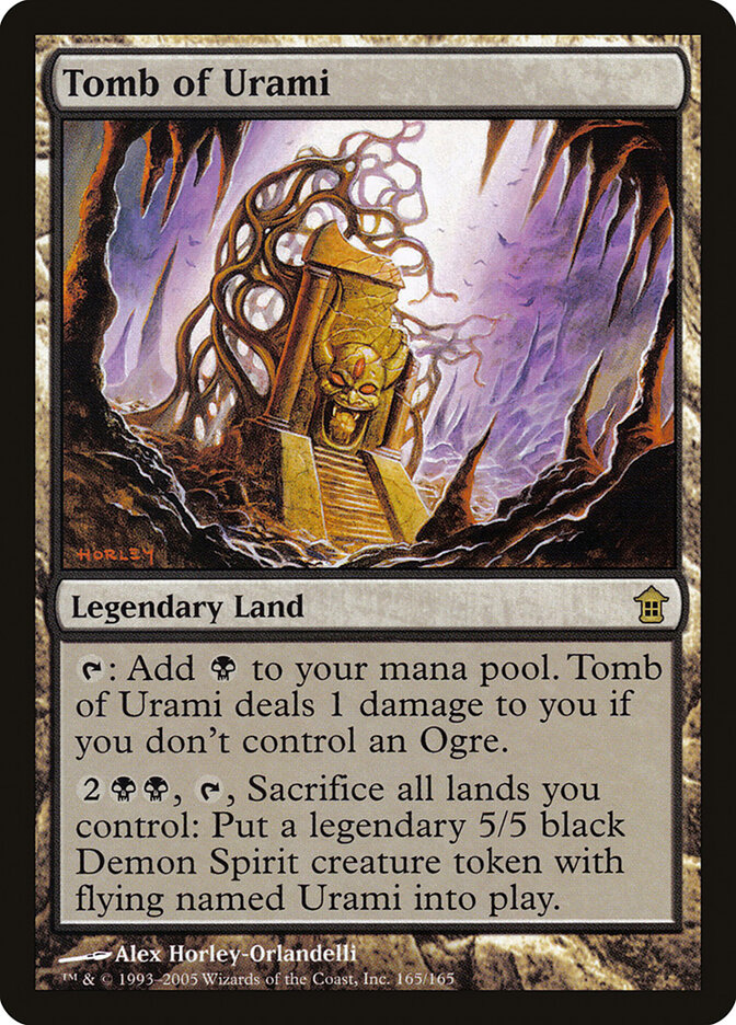 Tomb of Urami card front
