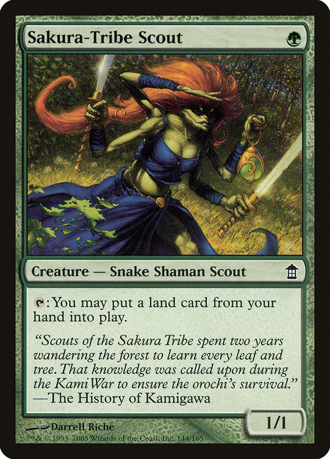 Sakura-Tribe Scout card front