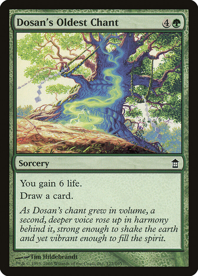 Dosan's Oldest Chant card front
