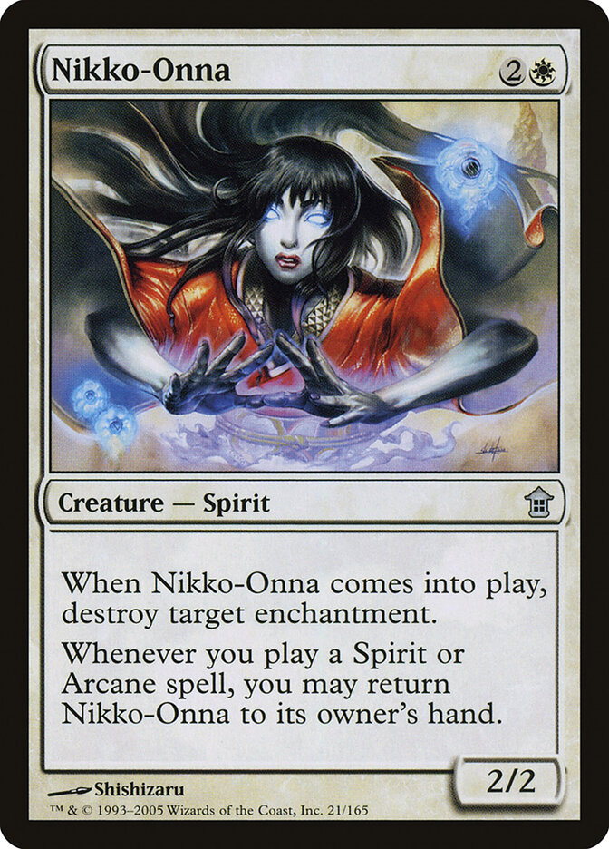 Nikko-Onna card front