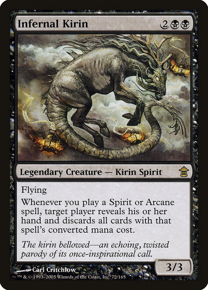 Infernal Kirin card front