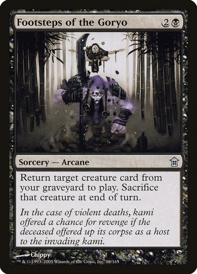 Footsteps of the Goryo card front