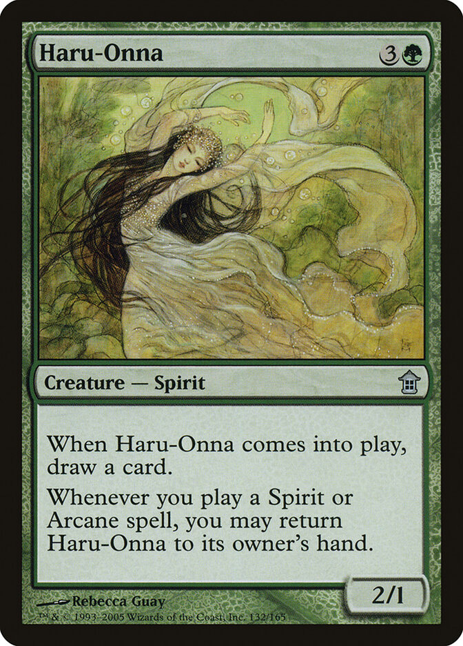 Haru-Onna card front