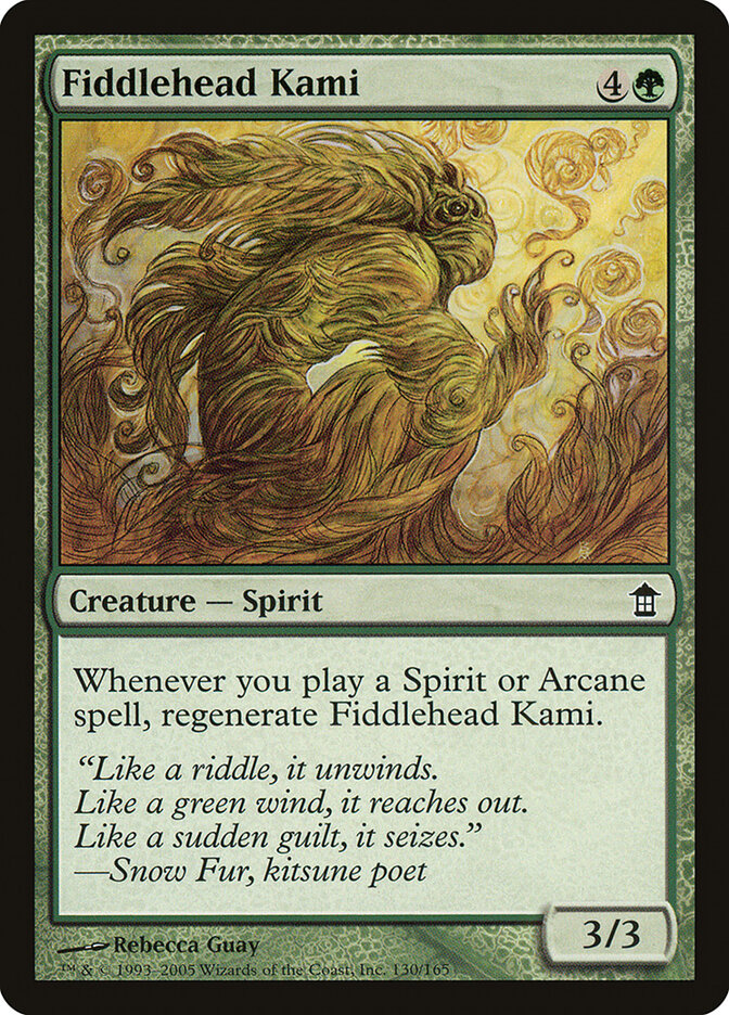 Fiddlehead Kami card front
