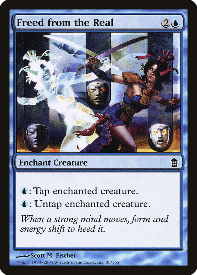 Freed from the Real card front
