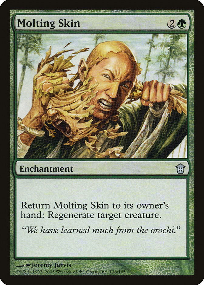 Molting Skin card front