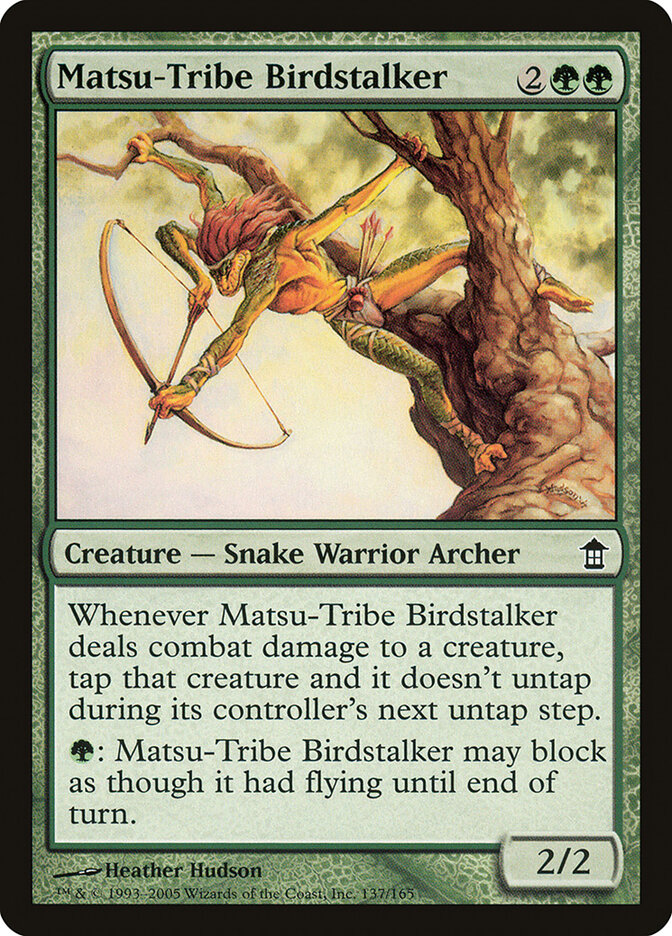 Matsu-Tribe Birdstalker card front