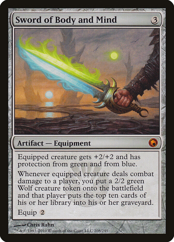 Sword of Body and Mind card front