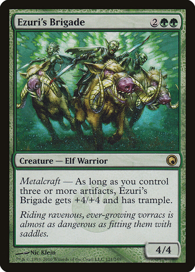 Ezuri's Brigade card front