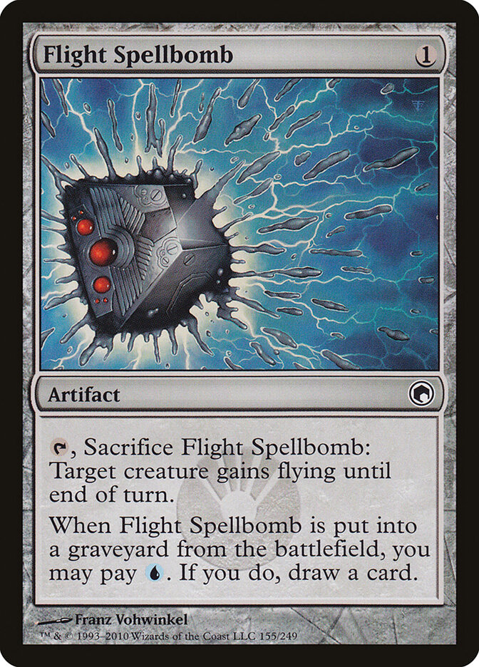 Flight Spellbomb card front