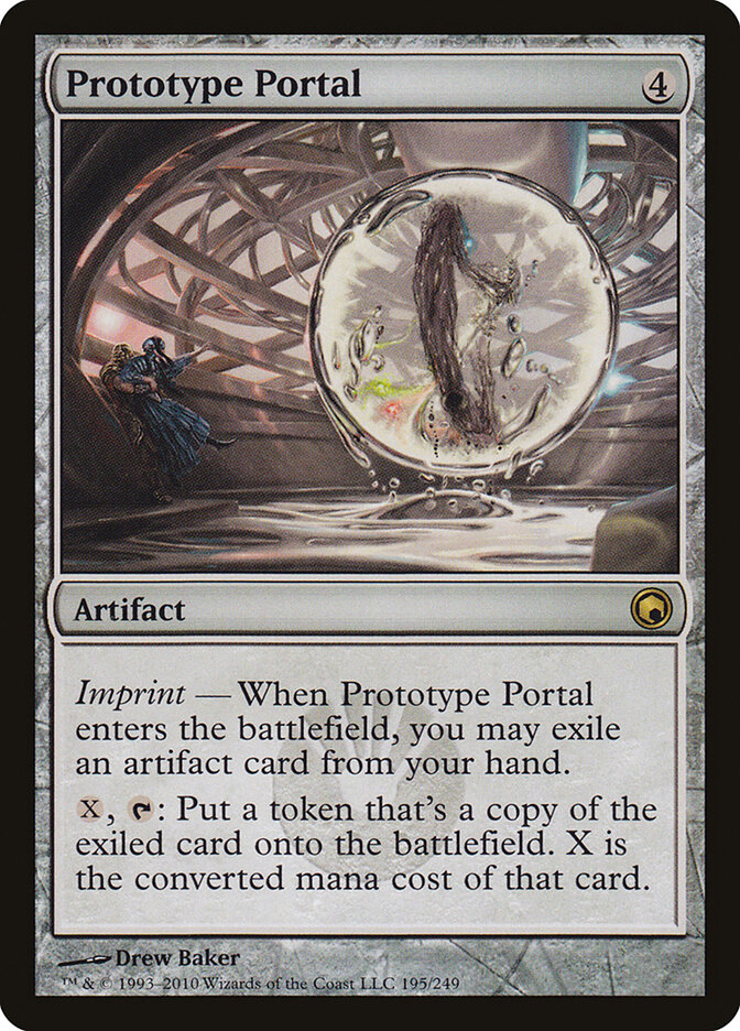 Prototype Portal card front