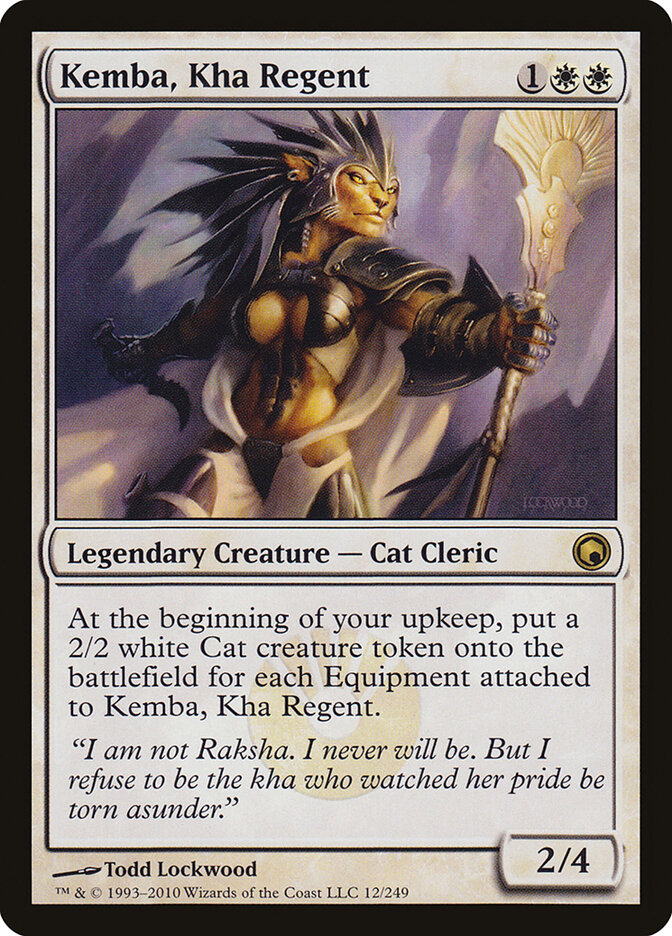 Kemba, Kha Regent card front