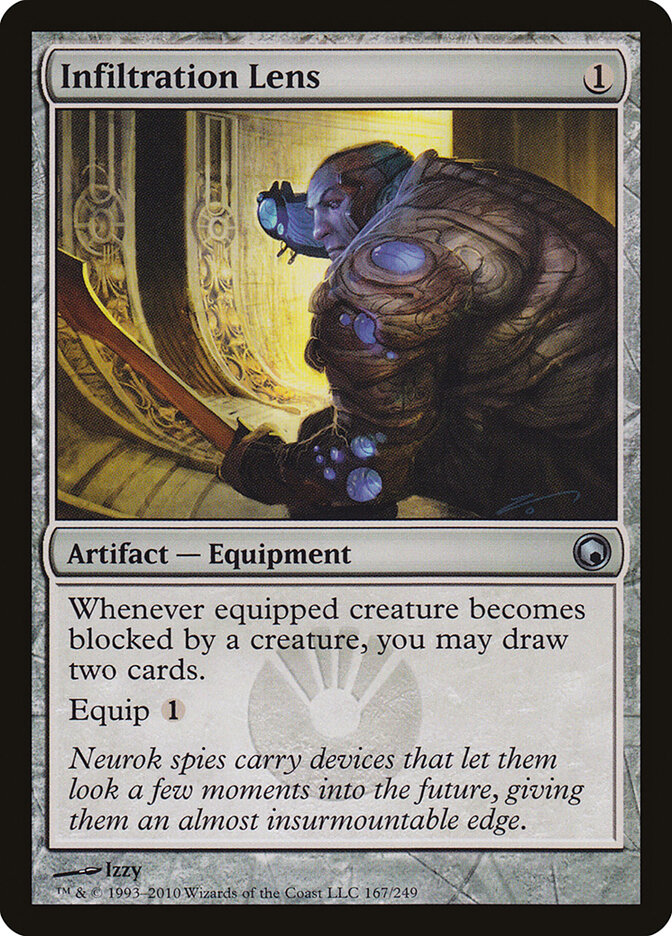 Infiltration Lens card front